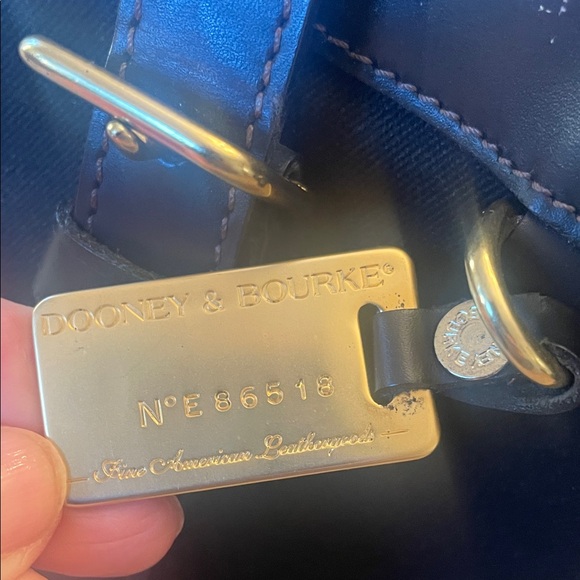 Dooney & Bourke Black Satchel - Picture 4 of 8